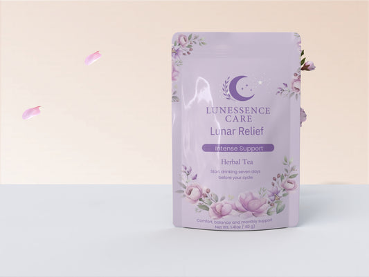 calming herbal tea ritual for intense cycle days